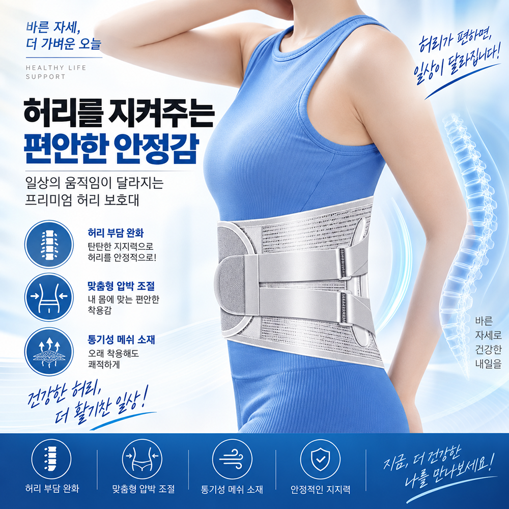 하이텍스포츠 허리보호대 (M. L.. XL. .XXL)