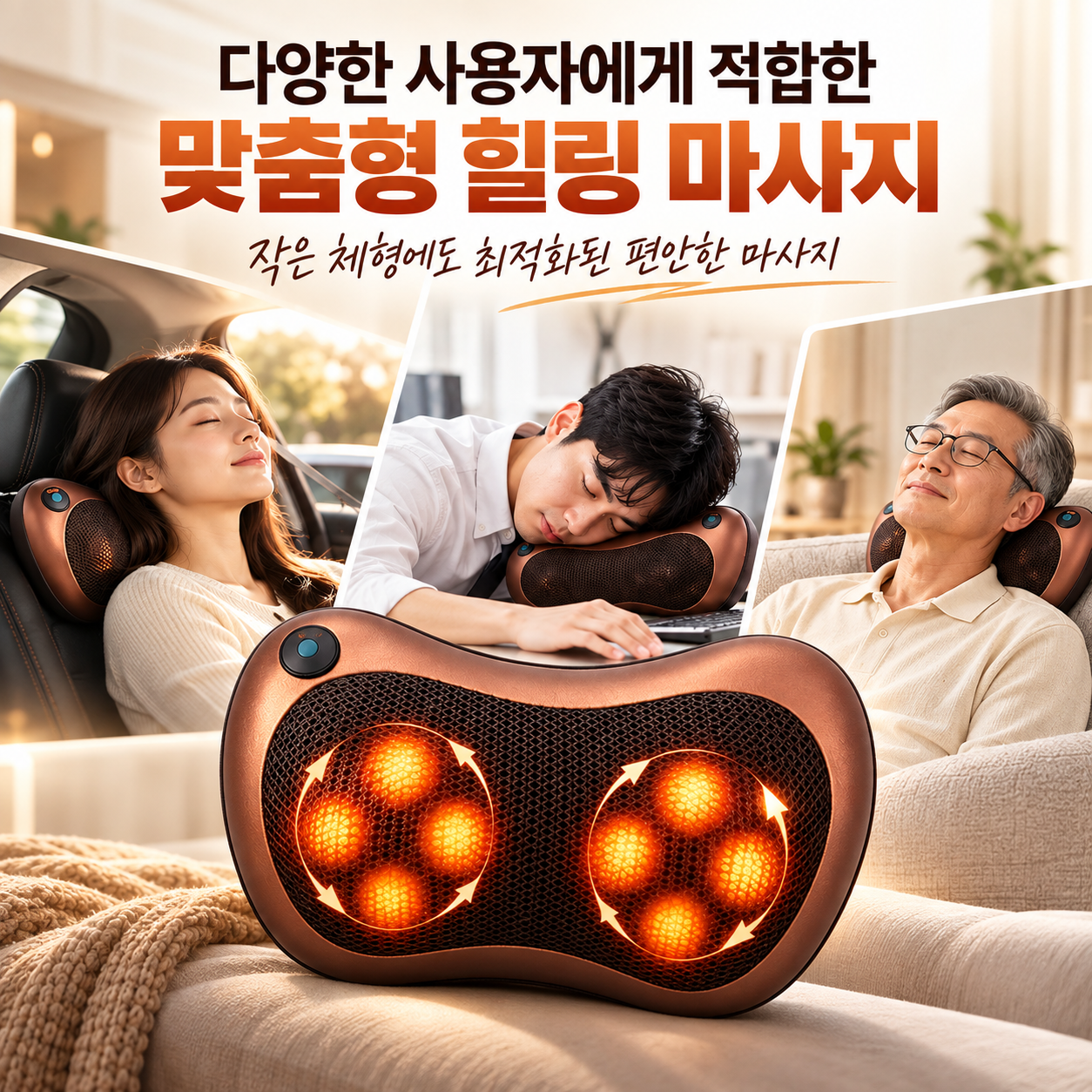 8028 차량 가정용 나비 안마기
