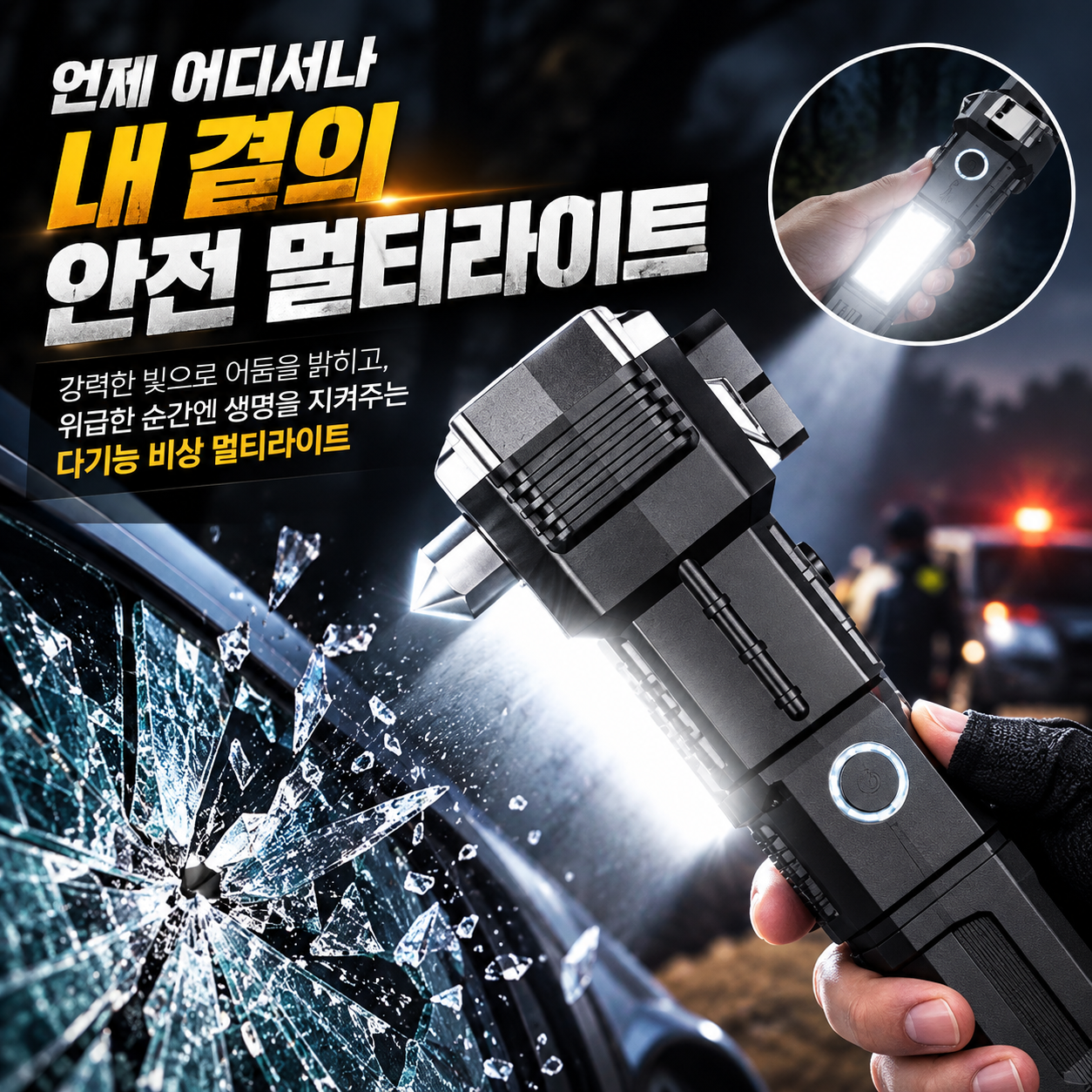 T-3W 충전식 후레쉬